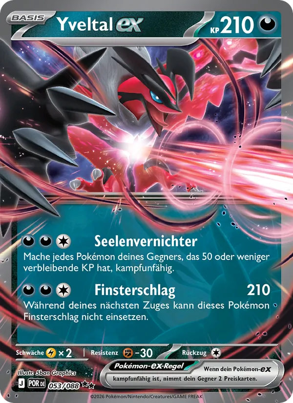 Yveltal-ex (Optimale Ordnung #053/88)