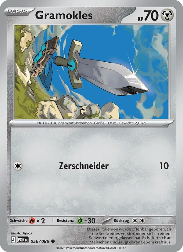 Gramokles (Optimale Ordnung #056/88)