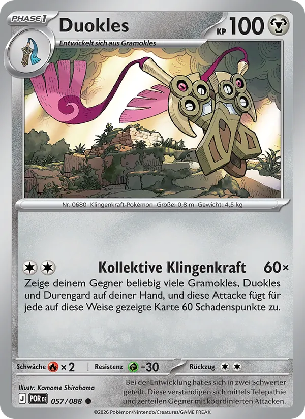 Duokles (Optimale Ordnung #057/88)