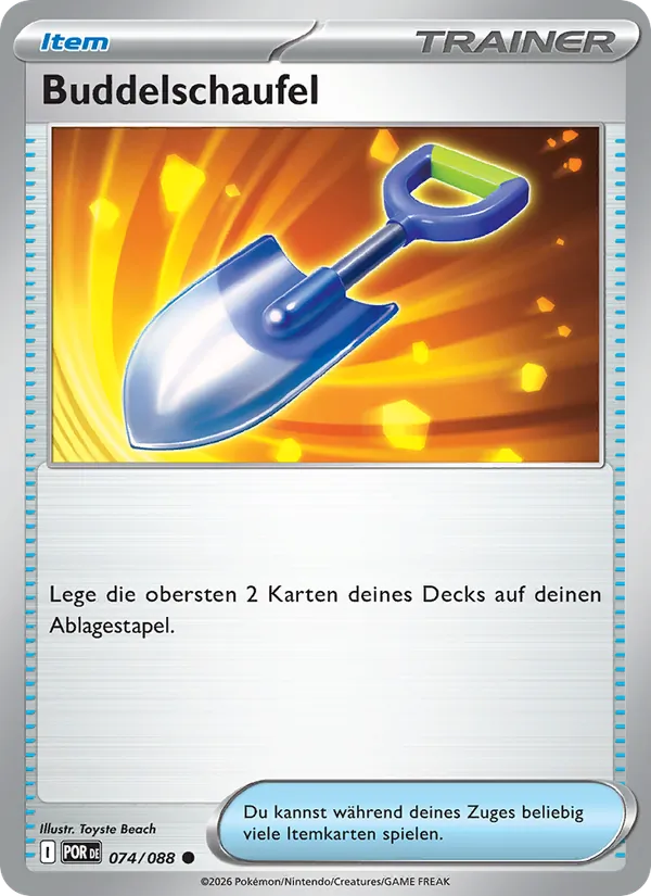 Buddelschaufel (Optimale Ordnung #074/88)
