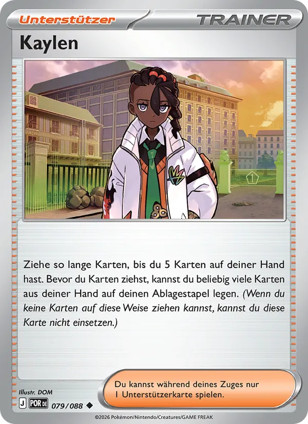 Kaylen (Optimale Ordnung #079/88)