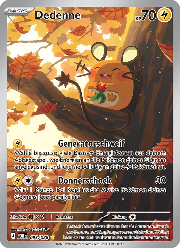 Dedenne (Optimale Ordnung #093/88)