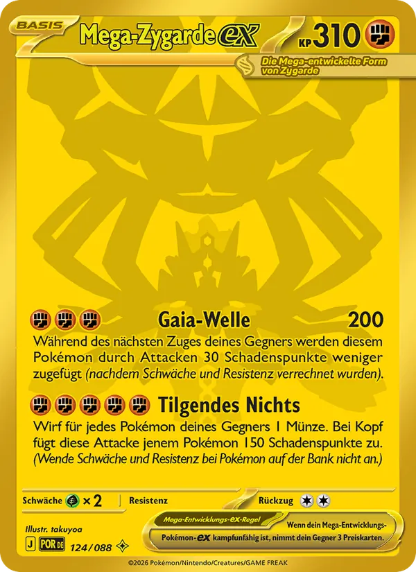 Mega-Zygarde-ex (Optimale Ordnung #124/88)