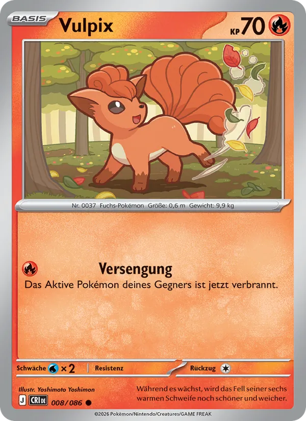 Vulpix (Chaos Rising #008/86)