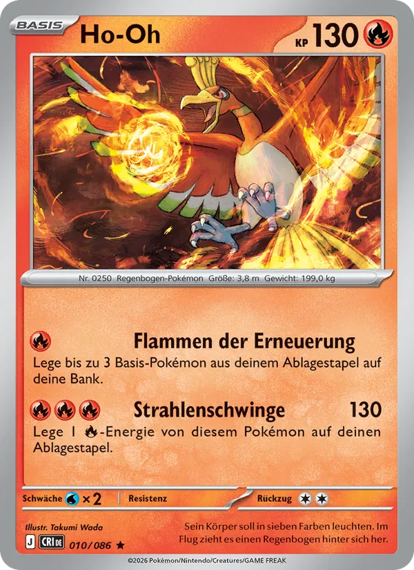 Ho-Oh (Chaos Rising #010/86)