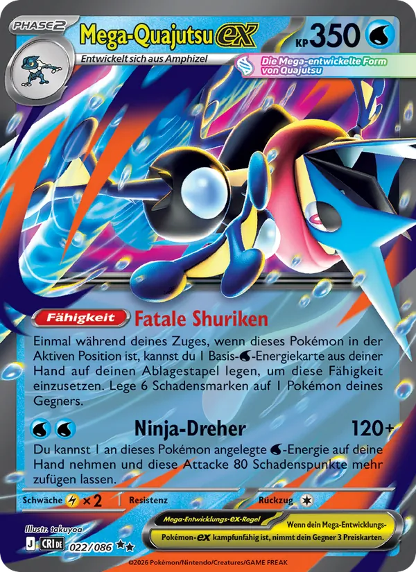 Mega-Quajutsu-ex (Wachsendes Chaos #022/86)