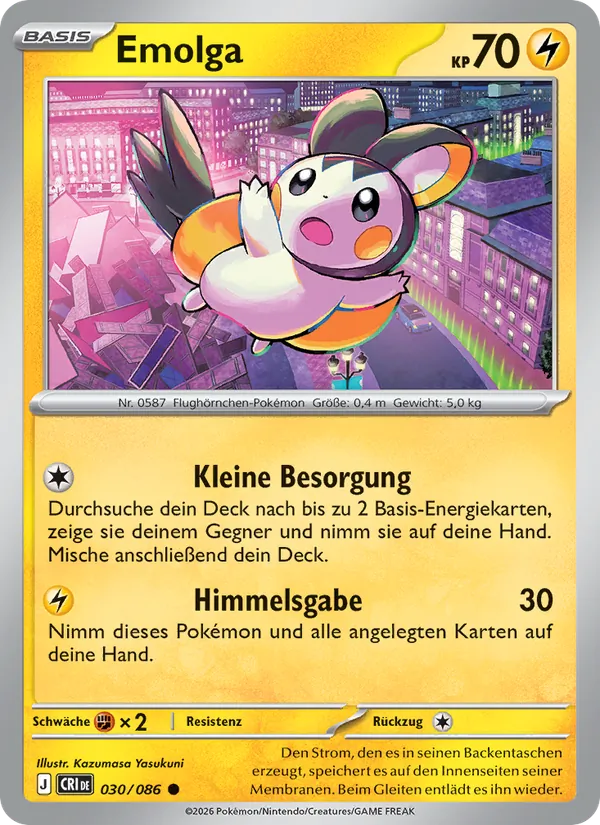 Emolga (Chaos Rising #030/86)