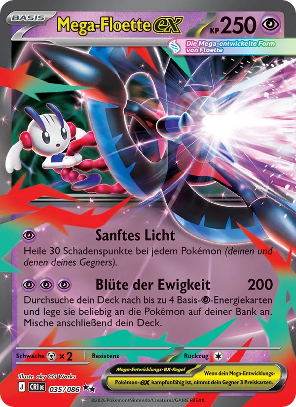 Mega-Floette-ex (Chaos Rising #035/86)