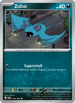 Zubat (Wachsendes Chaos #049/86)