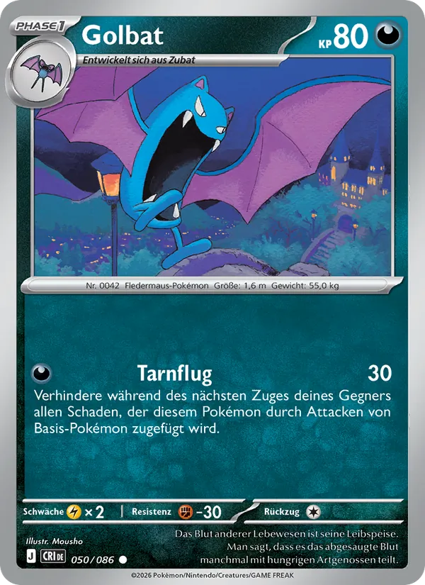 Golbat (Wachsendes Chaos #050/86)