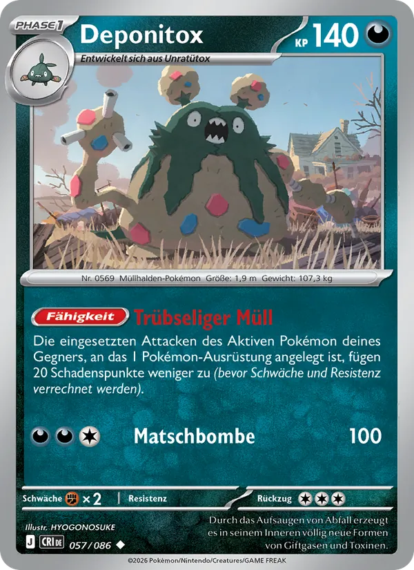 Deponitox (Wachsendes Chaos #057/86)
