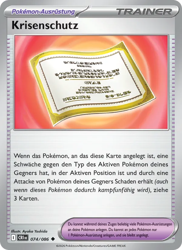 Krisenschutz (Wachsendes Chaos #074/86)