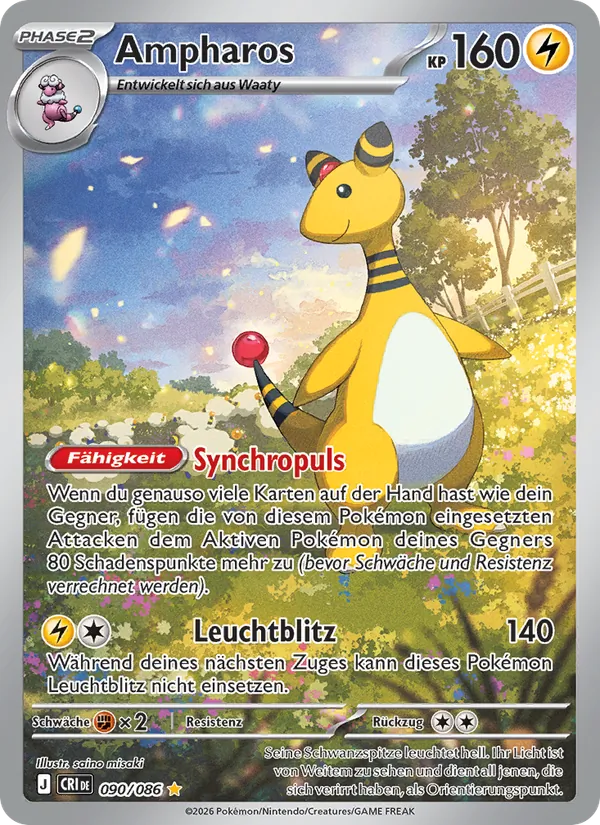 Ampharos (Chaos Rising #090/86)