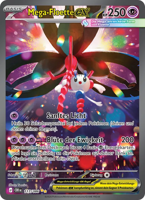 Mega-Floette-ex (Wachsendes Chaos #117/86)