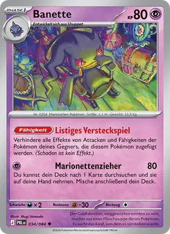 Banette (Dunkelnacht #034/84)