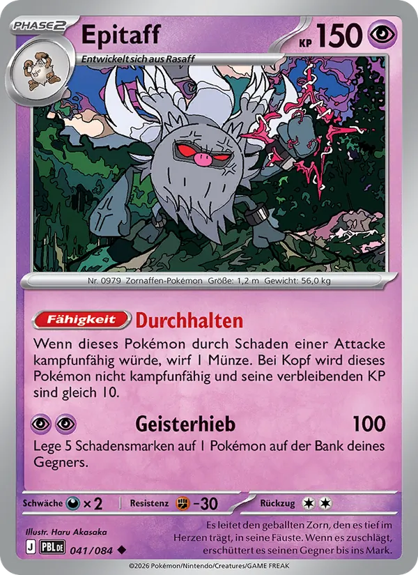 Epitaff (Dunkelnacht #041/84)