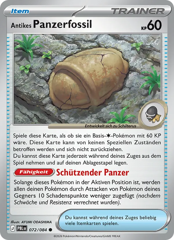Antikes Panzerfossil (Pitch Black #072/84)