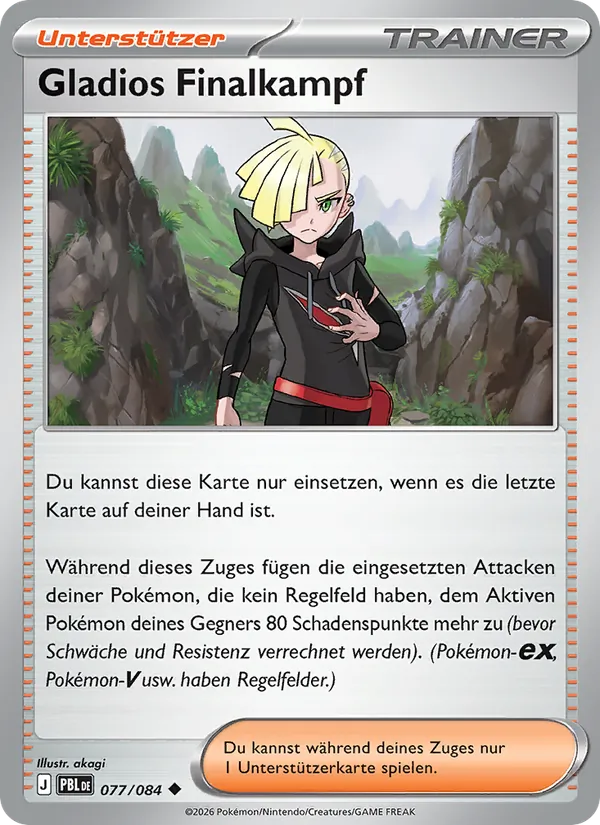 Gladios Finalkampf (Dunkelnacht #077/84)