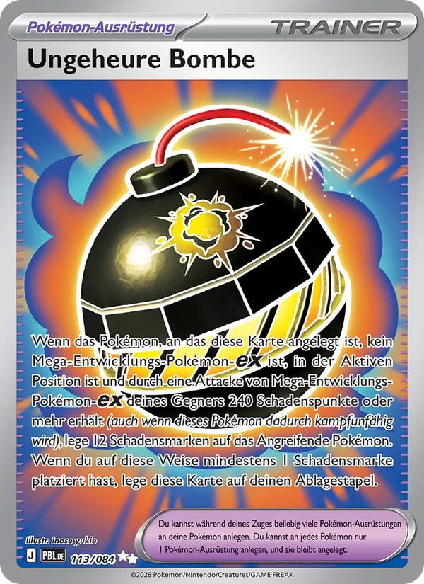 Ungeheure Bombe (Dunkelnacht #113/84)