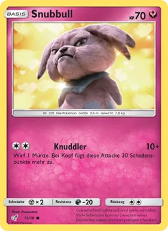 Snubbull (Meisterdetektiv Pikachu #15/18)