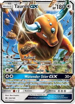 Tauros GX (Sonne & Mond #100/149)