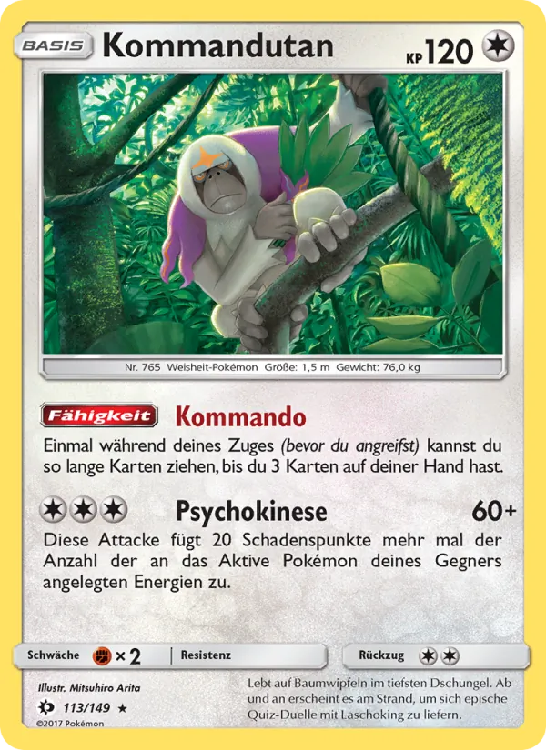 Kommandutan (Sonne & Mond #113/149)