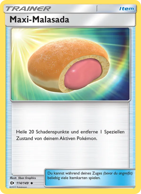 Maxi-Malasada (Sun & Moon #114/149)