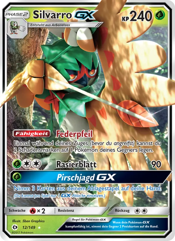 Silvarro GX (Sonne & Mond #12/149)