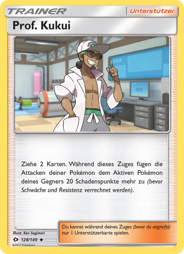 Prof. Kukui (Sun & Moon #128/149)