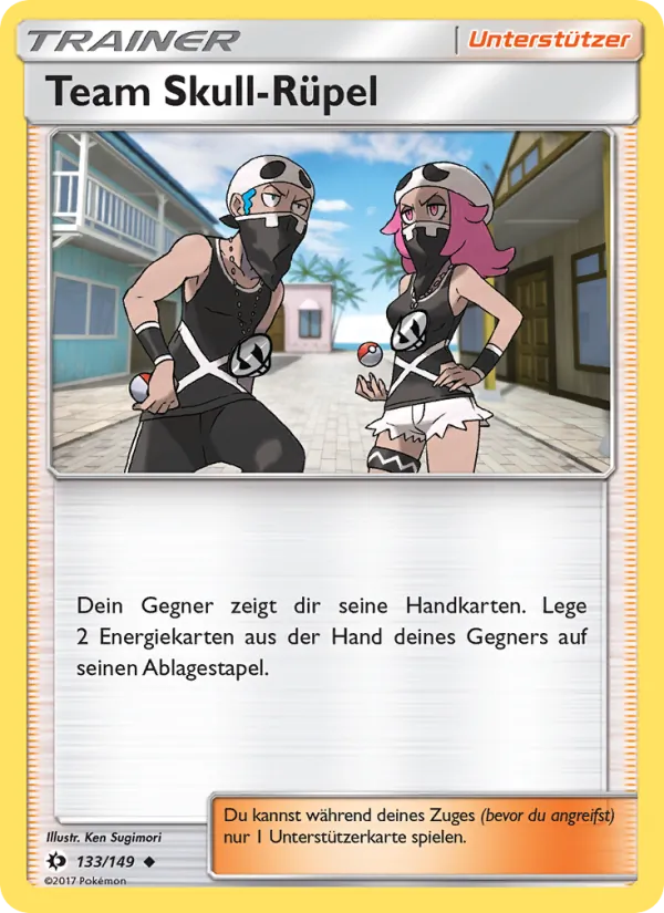 Team Skull-Rüpel (Sun & Moon #133/149)