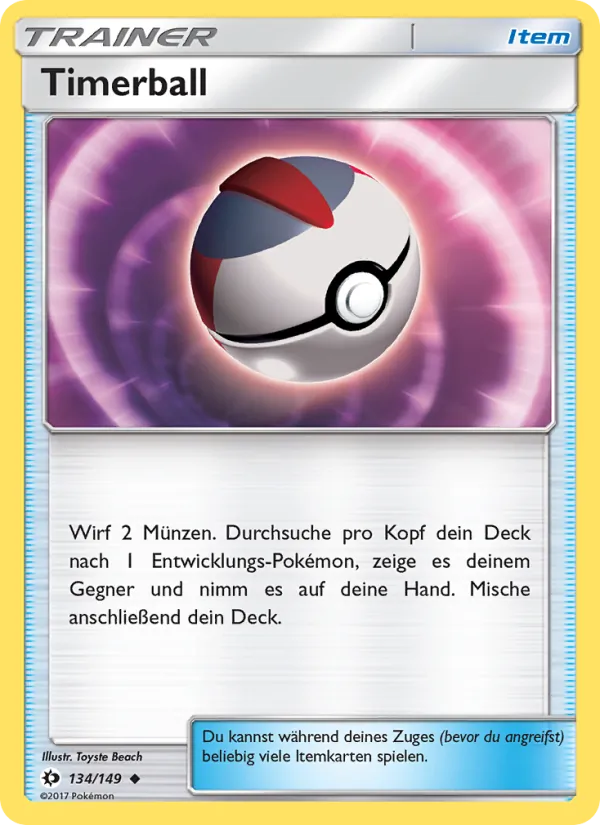 Timerball (Sonne & Mond #134/149)