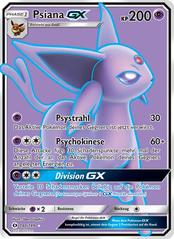 Psiana GX (Sonne & Mond #140/149)