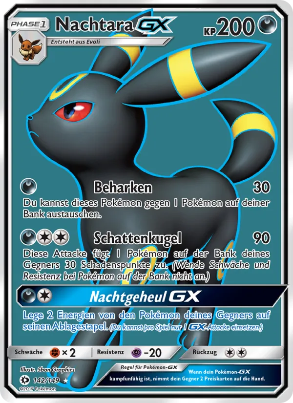 Nachtara GX (Sonne & Mond #142/149)