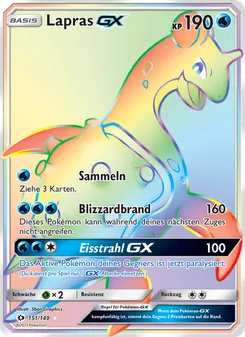 Lapras GX (Sonne & Mond #151/149)