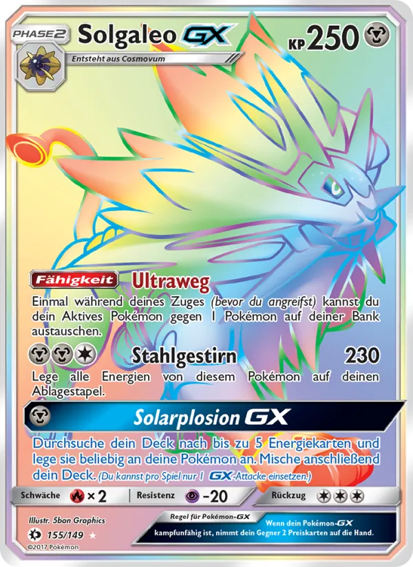 Solgaleo GX (Sonne & Mond #155/149)