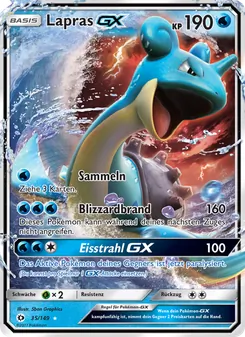 Lapras GX (Sonne & Mond #35/149)
