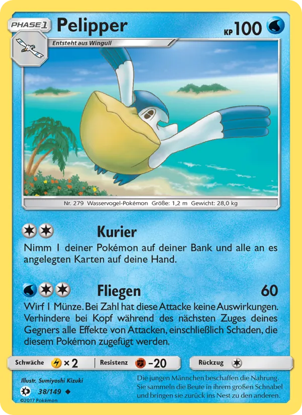 Pelipper (Sonne & Mond #38/149)