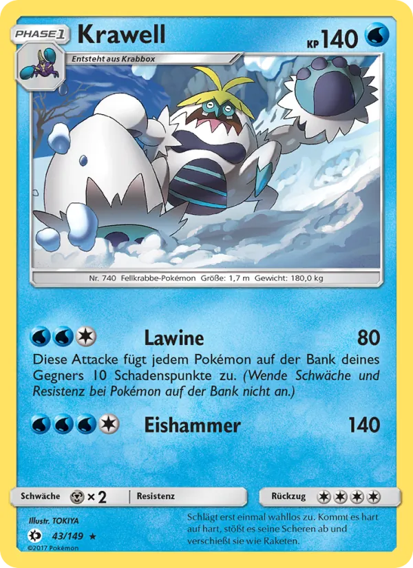 Krawell (Sonne & Mond #43/149)