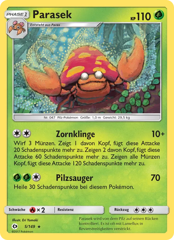 Parasek (Sonne & Mond #5/149)