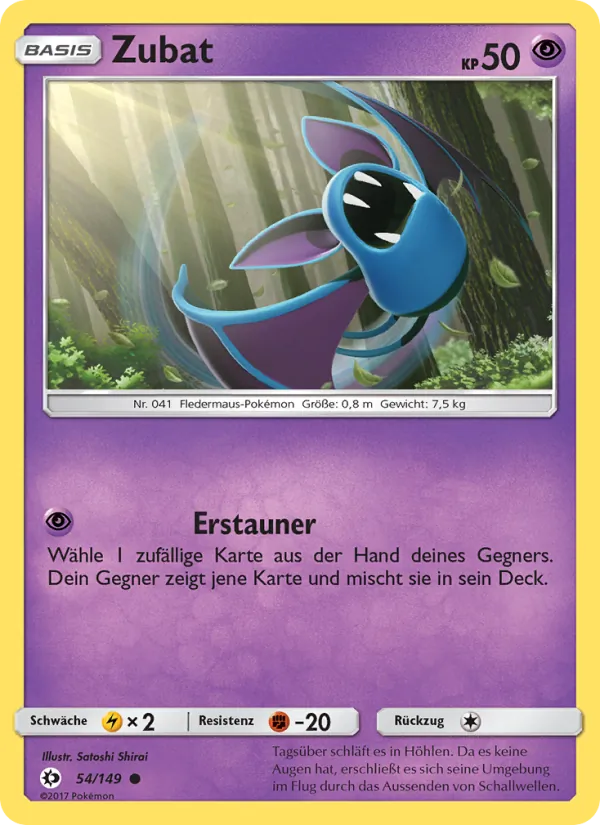 Zubat (Sonne & Mond #54/149)