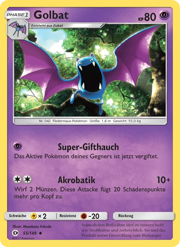 Golbat (Sun & Moon #55/149)