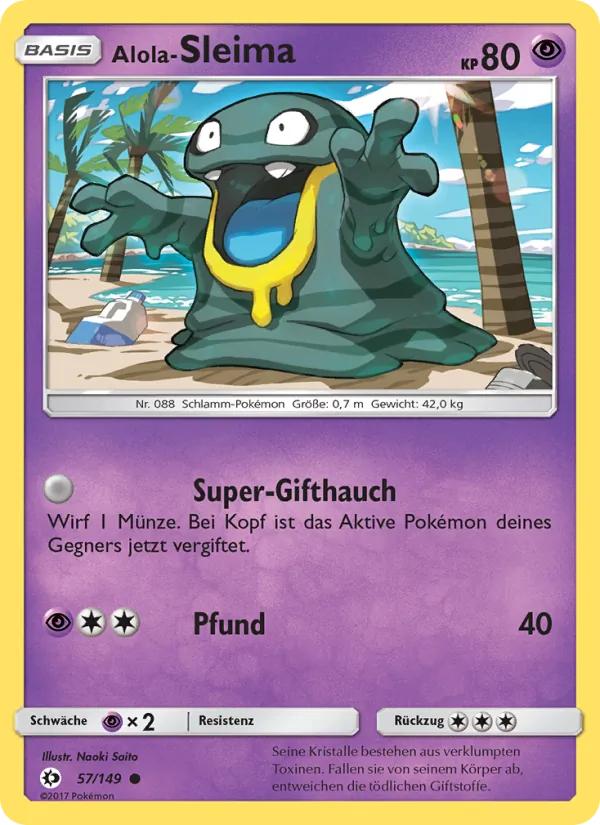 Alola-Sleima (Sonne & Mond #57/149)