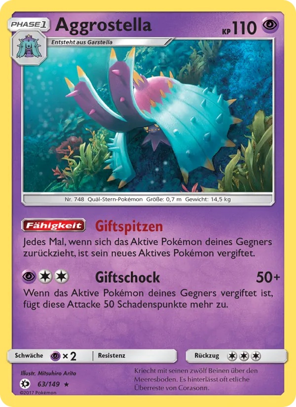 Aggrostella (Sun & Moon #63/149)