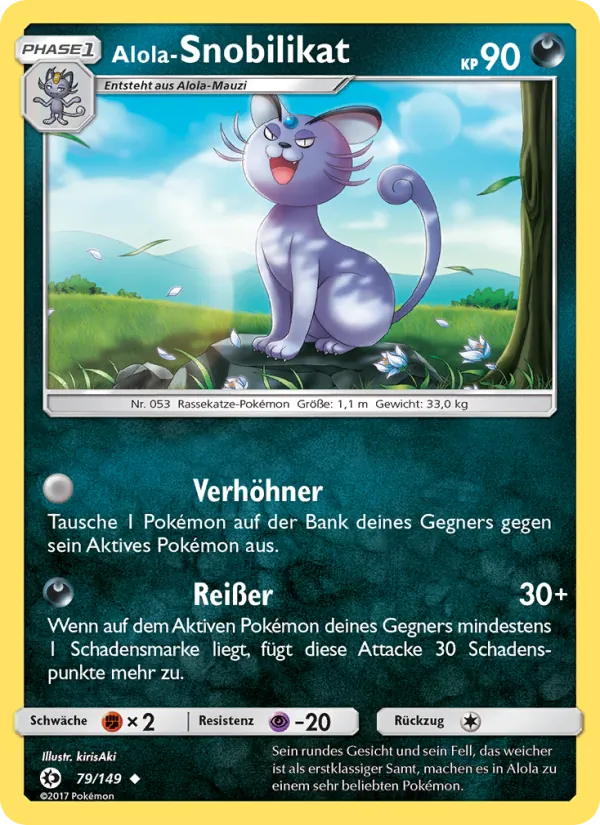 Alola-Snobilikat (Sonne & Mond #79/149)
