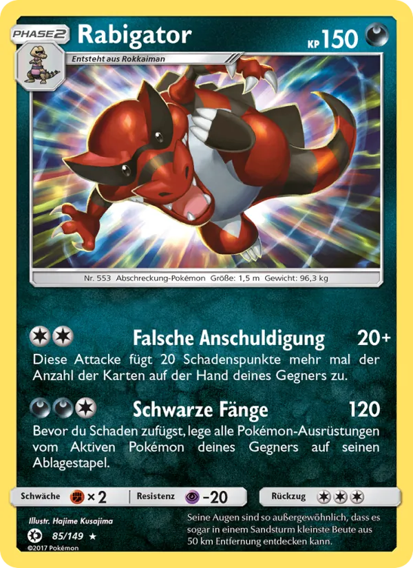 Rabigator (Sonne & Mond #85/149)