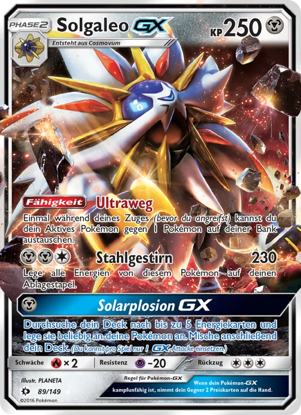 Solgaleo GX (Sun & Moon #89/149)