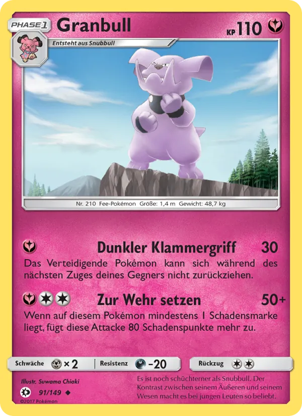 Granbull (Sun & Moon #91/149)