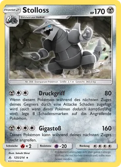Stolloss (Kräfte im Einklang #125/214)