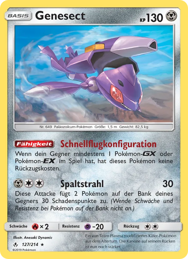 Genesect (Unbroken Bonds #127/214)