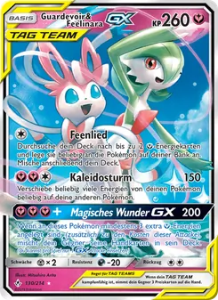 Guardevoir & Feelinara GX (Kräfte im Einklang #130/214)